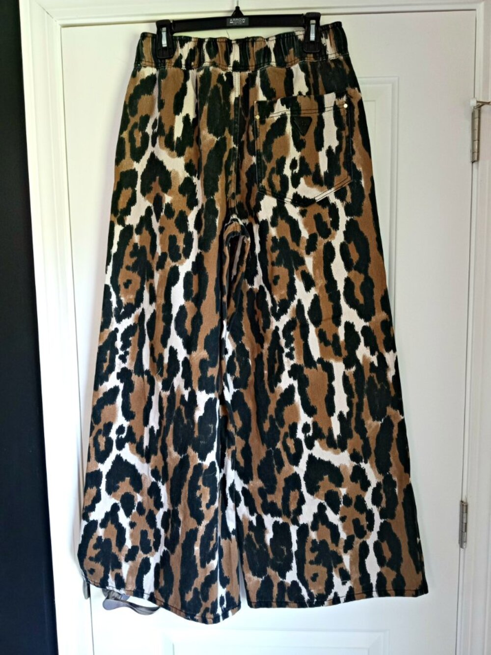 NEW! 199.00 AJE STUDIO SIENNA ANIMAL PRINT DENIM JEANS - Picture 9 of 11